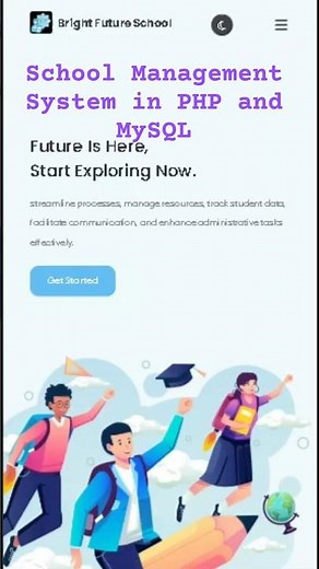 Complete School Management System in PHP & MySQL | Admin Dashboard + Database
