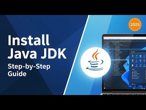 ✅ How to Install Java (JDK) on Windows | Step-by-Step Installation Guide 2025
