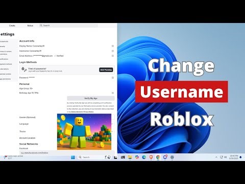 How to Change Your Roblox Username