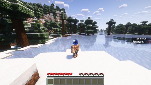 How to add death counter in Minecraft Java