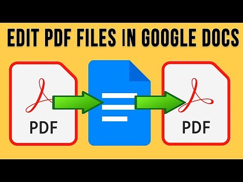 How to Edit a PDF File in Google Docs