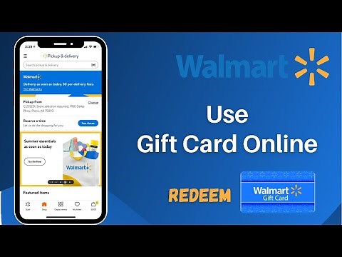 How to Redeem Walmart Gift Card Online | 2021
