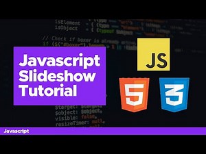 Build a Slideshow using Javascript : Javascript tutorial for Beginners [2020]