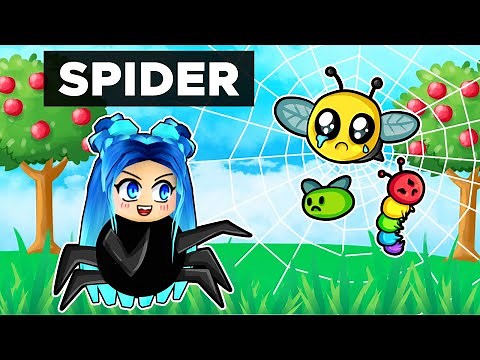 Playing as a SPIDER in Roblox!