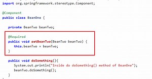Spring Annotation Based Container Configuration
