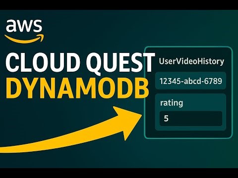 AWS CLOUD QUEST LAB 07 : Creating Your First NoSQL Database in DynamoDB | Step-by-Step Guide