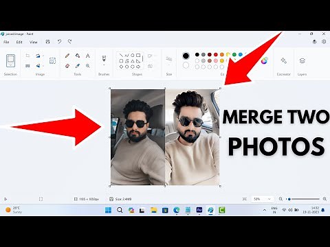 How to Put Two Pictures Together using Paint 2025 (Full Guide)