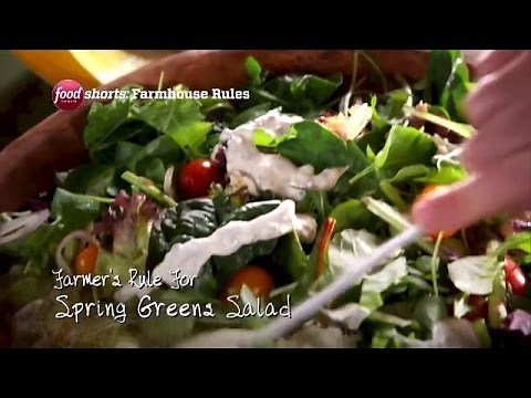 Spring Greens Salad | Farmhouse Rules | Food Network Asia