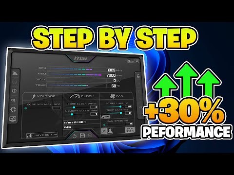 Msi Afterburner: How To Overclock ANY GPU in 2025! ✅ (Easy OC Guide)