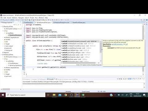 How to Write Data into an Excel sheet for Selenium