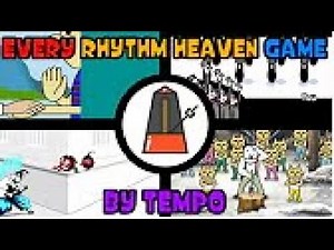 (REUPLOAD) Every Main Rhythm Heaven Game, Sorted by Tempo