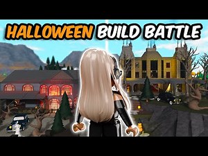 $1M HALLOWEEN BUILD BATTLE in ROBLOX