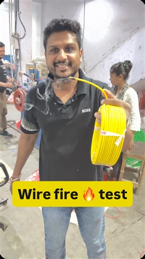 Aakash Aggarwal || AP Electrical Solutions on Instagram: "Fire test and electrical wire manufacturing proces !! . . AP Electrical Solutions Address- N-67, Bawana Industrial Area, Sector 2, Bawana, Delhi, 110039 Google maps- https://goo.gl/maps/Pmm7eQ3i5TL2 Metro station- Rithala 📞- 7410053100 . . . ( distribution , wholesale , modular switches , electric wires , LED lights , mcbs , ceiling fans , construction , renovation , electrition , marketing , business , reels , explore )"