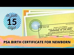 HOW TO GET PSA BIRTH CERTIFICATE FOR NEWBORN | REGISTRATION FOR BABY|FAST PROCESSING | Hazel's Diary