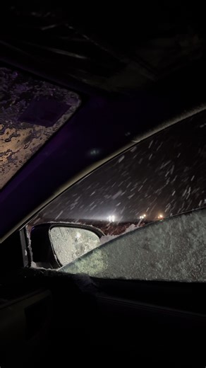 ‏Snow ❄️ ❄️😭#حائل #ثلوج_حائل #hail #saudiarabia #snow | snow