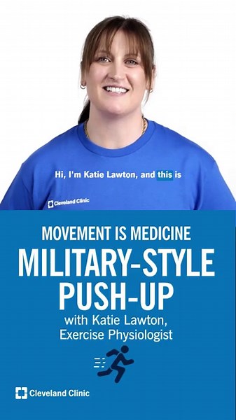 How to do a push-up.