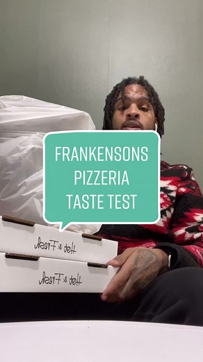 Frankensons Pizzeria Taste test 💕 would you try it ? 💕 #foodcritic | frankensons pizza