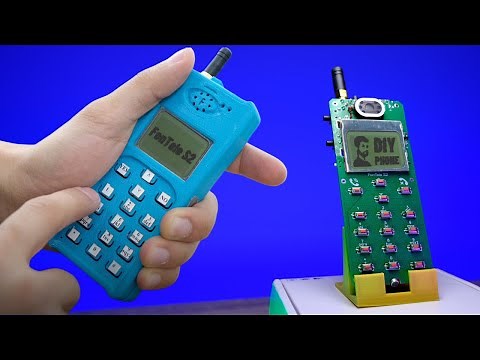 How did I make my own phone from scratch? - FonTele S2 w/Arduino