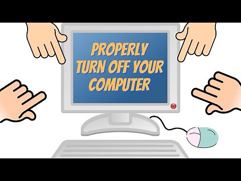How to Properly Shut Down Your Computer - For Dummies