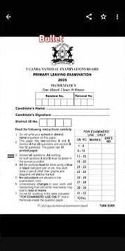 MTC PLE FINAL PREDICTED SET 2025 #PLE #maths