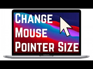 How to Change Pointer Size & Color on MacBook (M1 | M2 | M3 | MacBook Pro | MacBook Air)