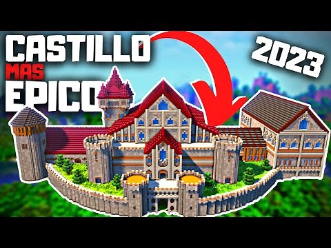 ✅ El CASTILLO más EPICO de MINECRAFT 1.19 parte #1/ tutorial paso a paso