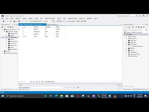 How to connect database in Server Explorer | How to show SQL server tables in Visual Studio