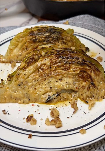 Creamy Parmesan Roasted Cabbage Recipe to Savor