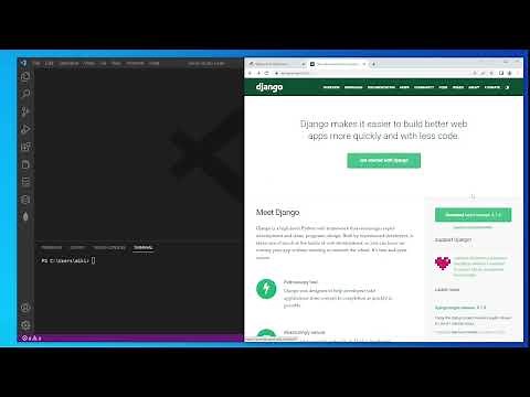 How to INSTALL DJANGO in Visual Studio Code 🚀