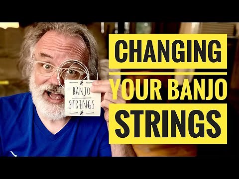 Restringing your 5 String Banjo for Beginners (and Pros)