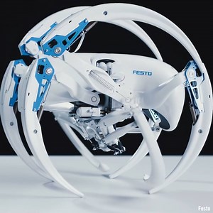 157K views · 2.2K reactions | This robot moves and walks like a spider but can also transform ️ via Festo AG | Interesting Engineering | Facebook