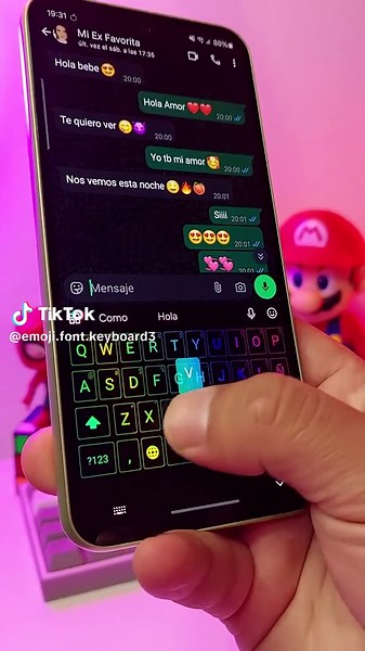 Light up chats with LED keyboard vibes 🌈✨