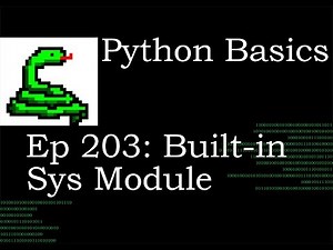 Python Basics Sys Module