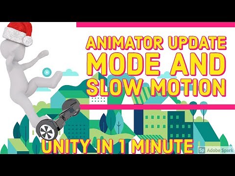 Unity Animator Update mode Explained and achieving slow motion effect 2021