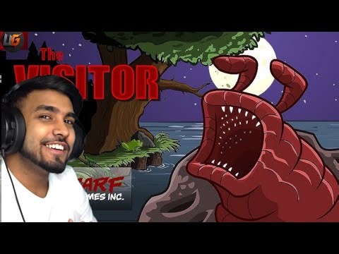 This monster is so scary | the visitor | techno gamerz | GAMEPLAY