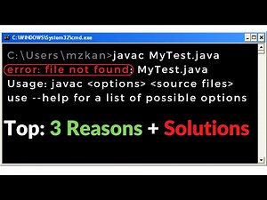 Java Error: file not found | In Hindi | By:- Neeraj Sharma