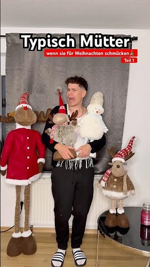 Typical mothers - when they're decorating for Christmas 🎄 Part 1 😂 itsofficialmarco