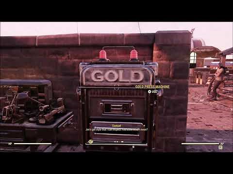 Fallout 76 Wastelanders Gold Press Machine Locations