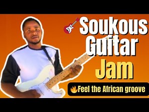 Soukous guitar Jam- 1 minutes of pure African groove 🎸🔥