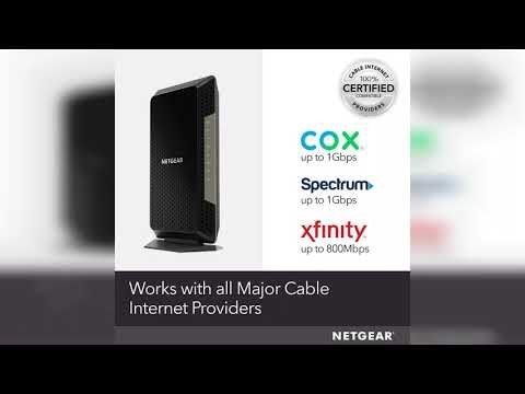Review: NETGEAR Nighthawk Cable Modem CM1200 - Compatible with All Cable Providers Including X...
