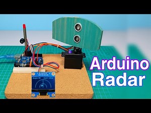 How to make Radar System with Oled display and Ultrasonic Sensor using Arduino