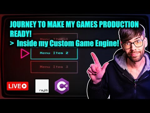 LIVE: CREATE GUI SYSTEM inside C# + Raylib