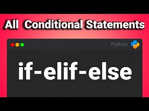 All Python Conditional Statements Explained (From Zero to Pro)