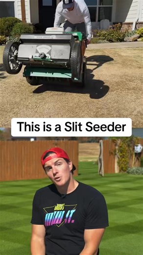 Slit Seeder - my rye overseed went very well this year…. Aaaaand now ... | Raymond Erickson | Facebook
