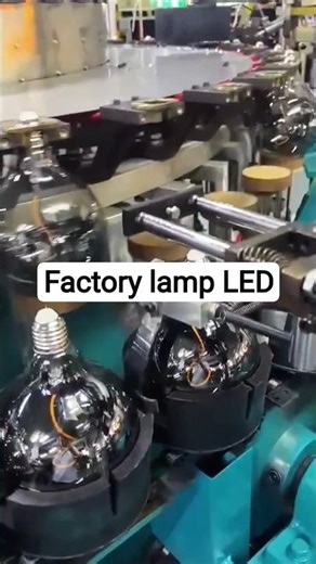 Inside the LED Factory: How LED Bulbs Are Made and Tested 💡🏭 #LEDFactory #HowItsMade#informative
