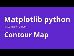 Python Matplotlib - How to Create Contour Plot in Python — Hive