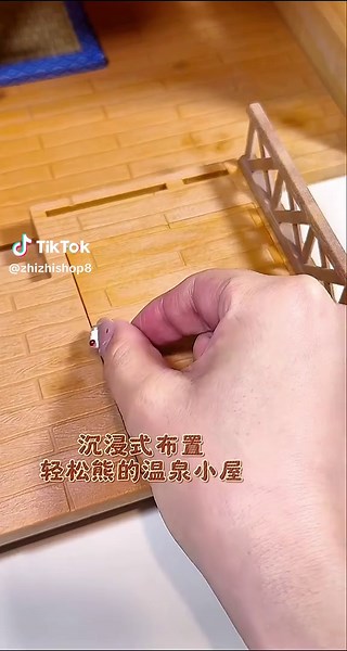 Creating a Cozy Hot Spring in Your Dollhouse