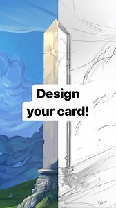 Do you dream of being a game designer? ⚔️🧙 With this month's portfolio project, you get a chance to dip your toe into the card game design industry and paint a magical playing card inspired by Magic: The Gathering 🤩 Sounds exciting? Read the project brief and participate in the Tribe: paintable.cc/tribe | Paintable