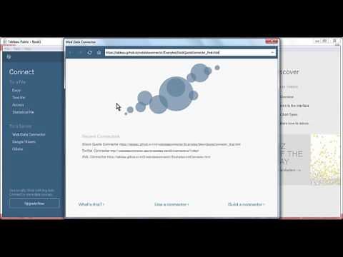 4 Tableau Public Training Connecting WDC