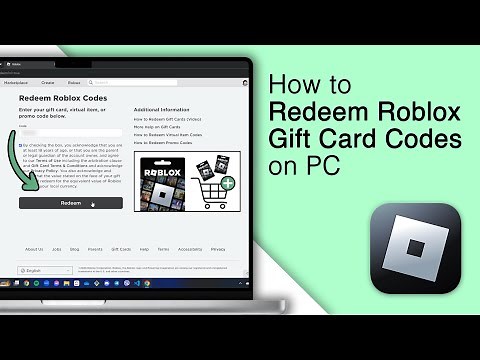 How to Redeem Roblox Gift Card Codes on PC! [2024]